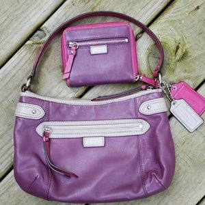 Coach purse and wallet